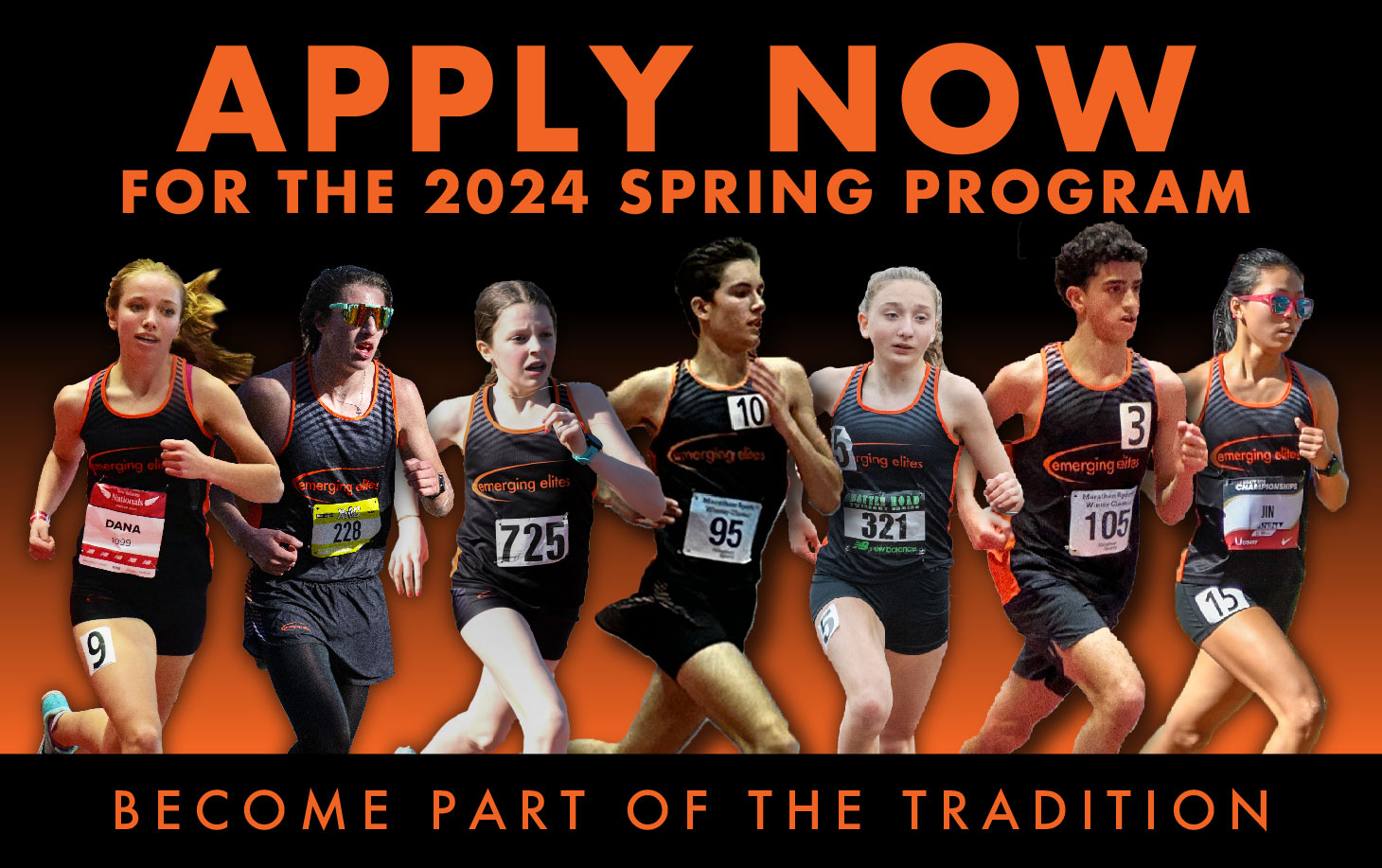 Apply now for the Spring Program